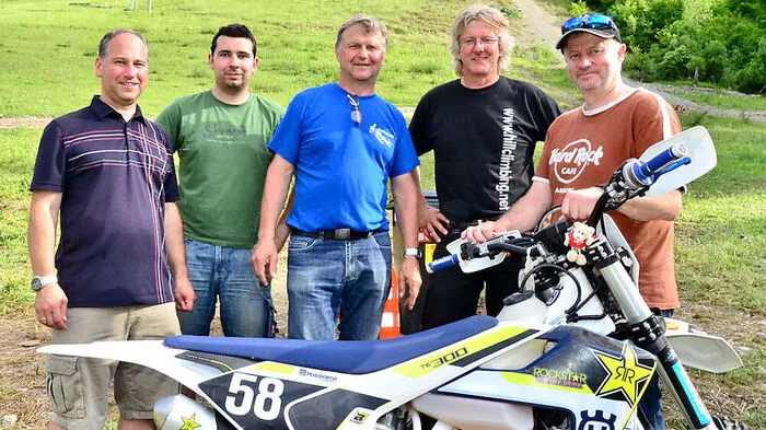 Gerold Katzer, Samuel Kury, Klaus Astner, Klaus Zaiser und Herfried Stattmann