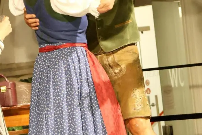 Unterstützt wurde das Trio vom Chor 1863 St. Veit sowie von den Gerlamooser Schuhplattlern, bei denen Olympiasieger Fritz Strobl (Foto) mit einer Tanzeinlage begeisterte. 