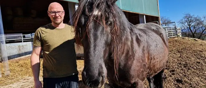 Der Besuch am Hof von Bauer sucht Frau-Kandidat Christian in Maria Lankowitz hat besonders viele Menschen interessiert