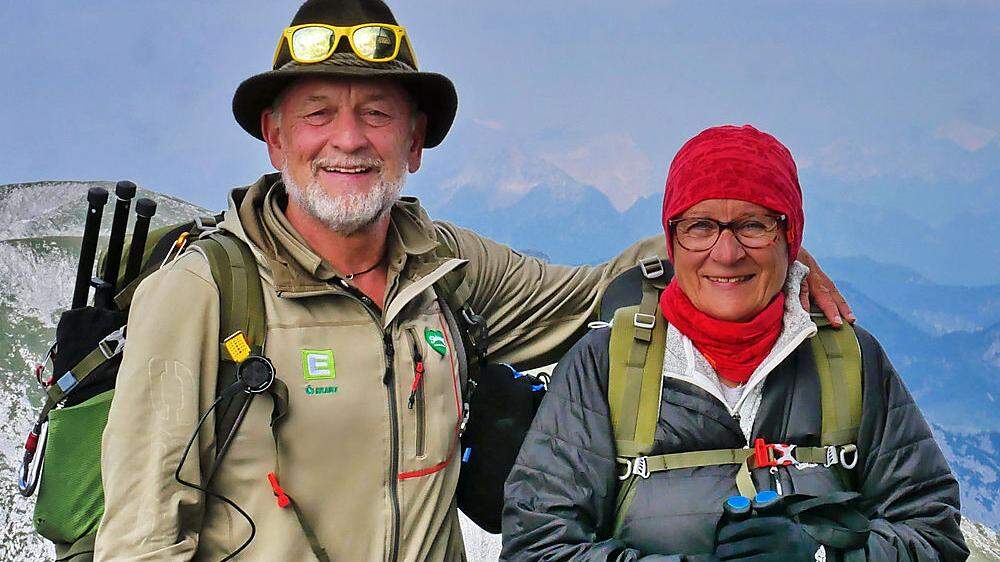 Manfred und Gertrud Polansky erzählen von ihrer Wanderung