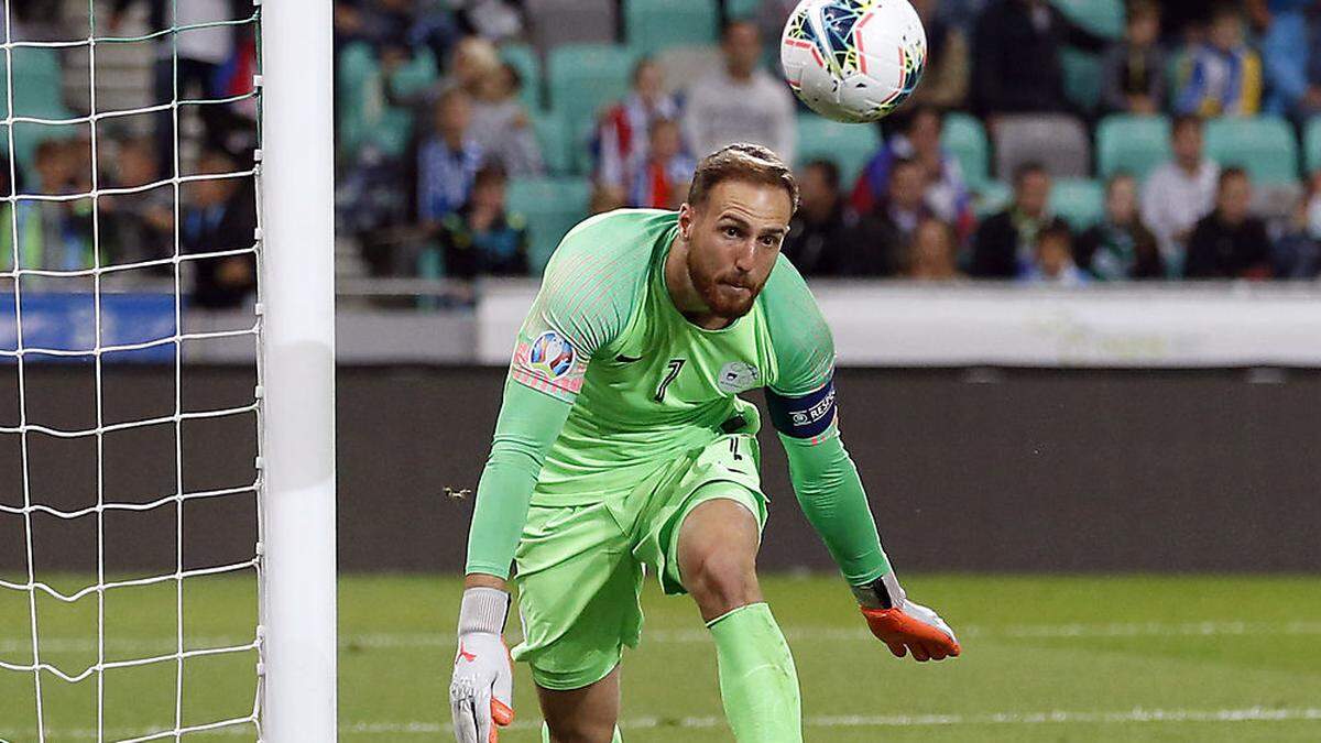 Sloweniens Star-Torhüter Jan Oblak