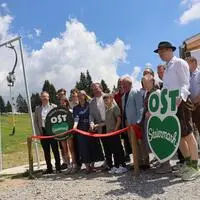 Seit Ende Mai ist die neue Mountainbike-Strecke auf der Sommeralm bereits im Betrieb – jetzt wurde sie offiziell eröffnet