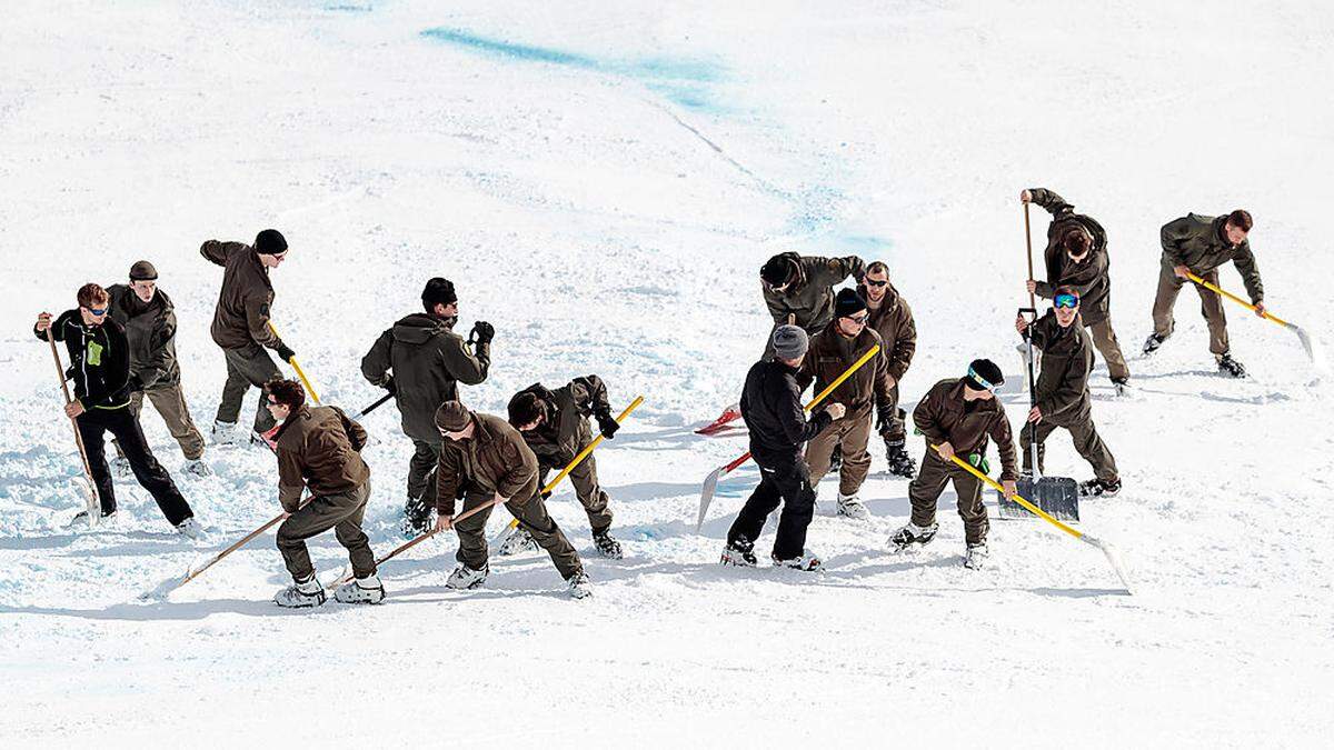 Immer wieder kommen Soldaten in Kitzbühel zum Einsatz