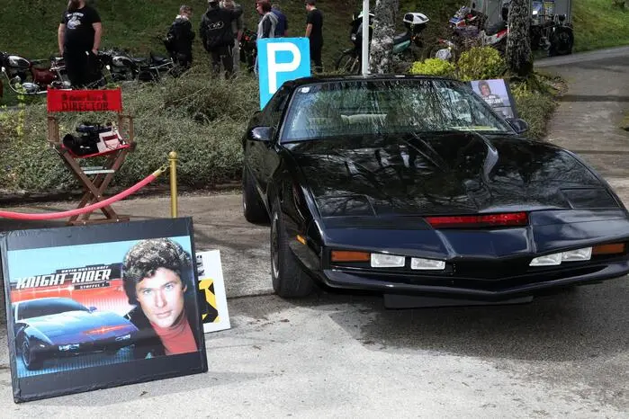 Auch das KNIGHT RIDER Car war zu sehen!