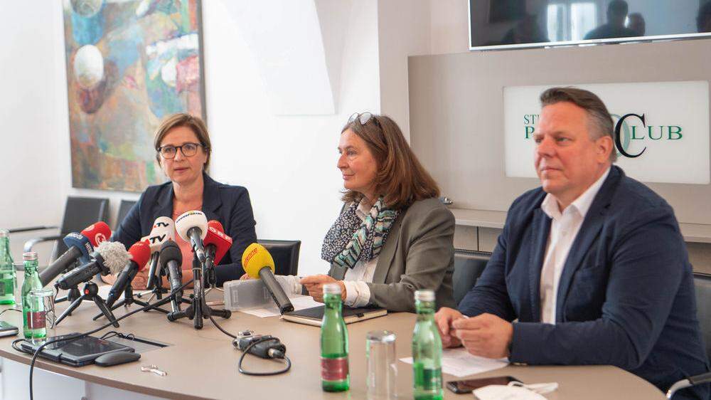 Können Kahr, Schwentner und Ehmann eine Koalitionsverhandlung starten? Das entscheidet auch der Landesvorstand der SPÖ