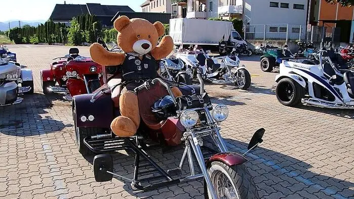 Triker aus zahlreichen europäischen Ländern hatten sich für das von Ferdinand Krendl veranstaltete Treffen angekündigt und versammelten sich bereits am Freitag beim Parkplatz rund um das ‚Up & Down‘ in Voitsberg.