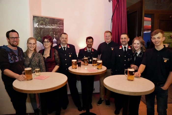 Die Abordnung der FF Rennweg am Katschberg