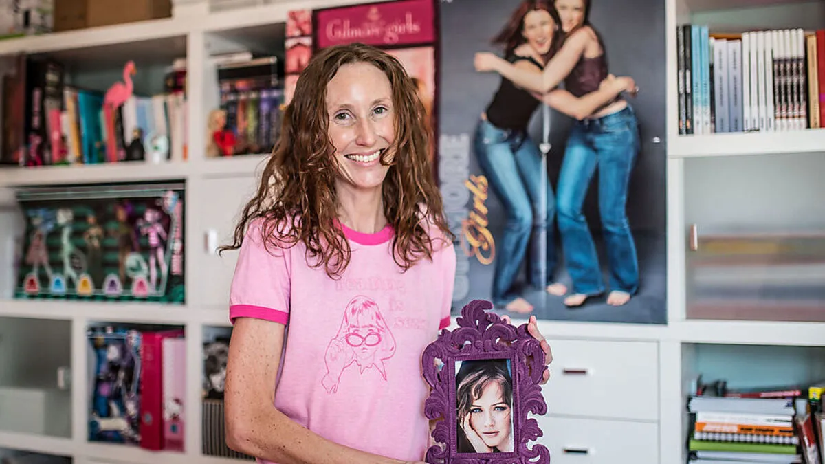 Karin Gilmore trägt seit sieben Jahren den gleichen Familiennamen wie ihre Serienlieblinge. Sie kennt jede Folge der Gilmore Girls