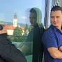 Andreas Gabalier beim Fotoshooting mit Marija Kanizaj im Styria Media Center
