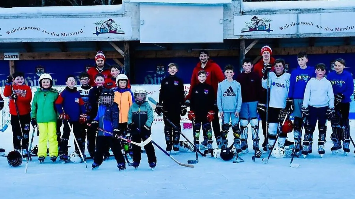 Der Eishockey-Klub St. Salvator betreut rund 25 Nachwuchsspieler regelmäßig