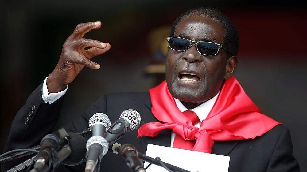 Robert Mugabe im Februar 2014, anlässlich seines 90. Geburtstags