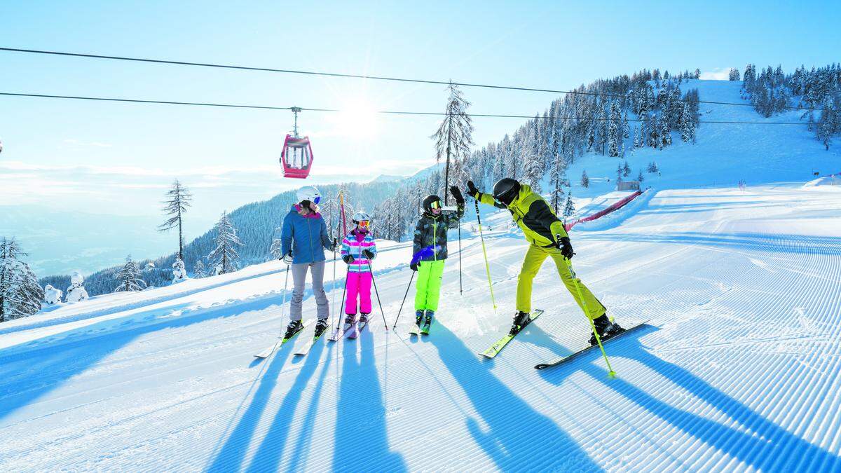 Traumhafte Wintersporttage am Goldeck