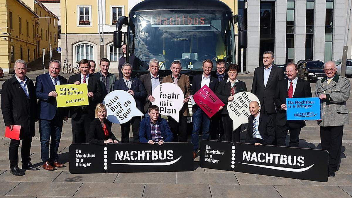 Der neue Nachtbus wurde gestern präsentiert