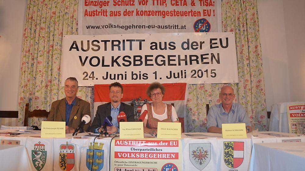 EU-Austritts-Volksbegehren fand 261.159 Unterstützer 
