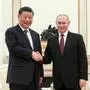 Treffen "guter alter Freunde": Chinas Staatschef Xi Jinping (l.) mit Wladimir Putin 