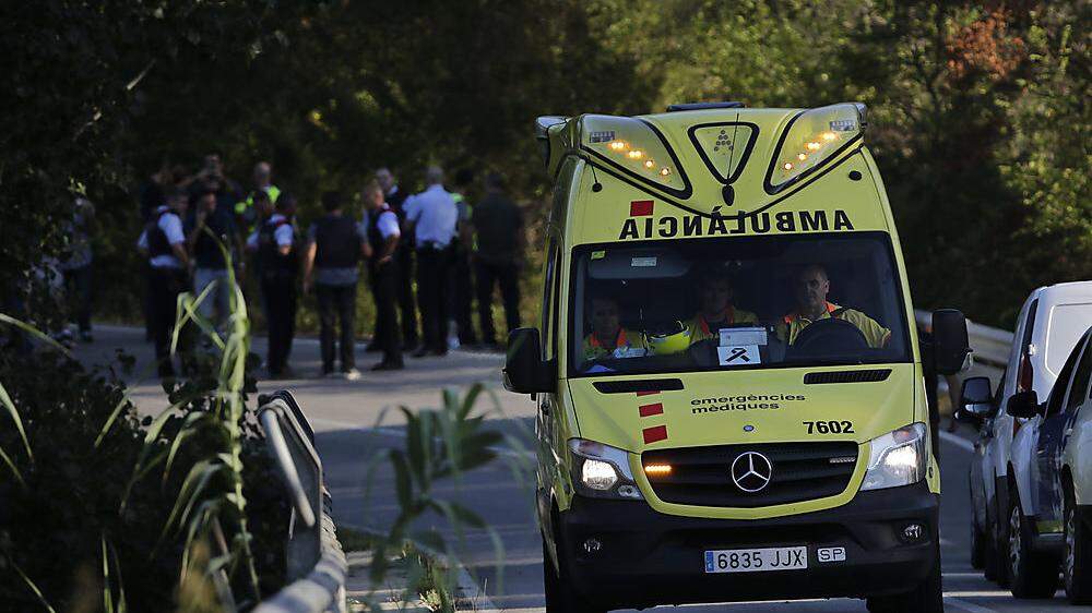 Attentäter soll in der Nähe von Barcelona erschossen worden sein 