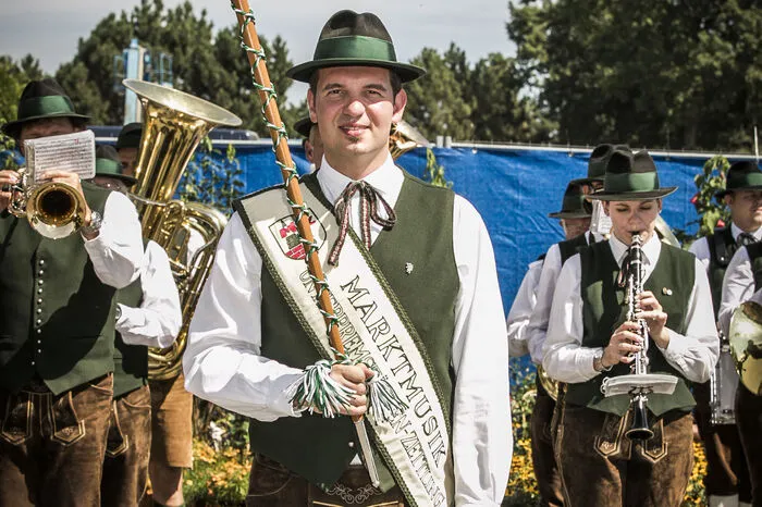 Die Marktmusikkapelle Unterpremstätten-Zettling spielte ein Willkommensständchen