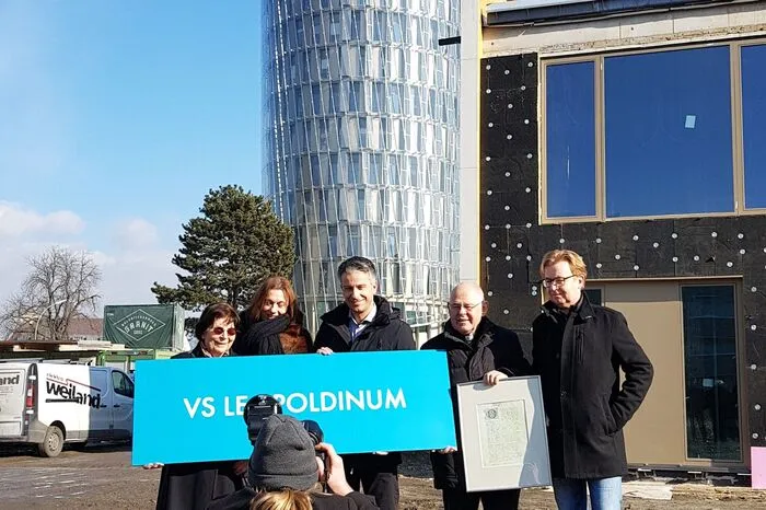 Grete Chalupka (ehem. Direktorin), Andrea Schulte-Andrianakis, Kurt Hohensinner,Wolfgang Pucher, Martin Eitler