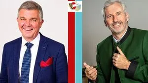 Franz Pfaller (links) und Klaus Poscharnig (rechts) stellen sich am Sonntag der Bürgermeisterstichwahl.