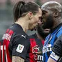 Zlatan Ibrahimovic (links) und Romelu Lukaku