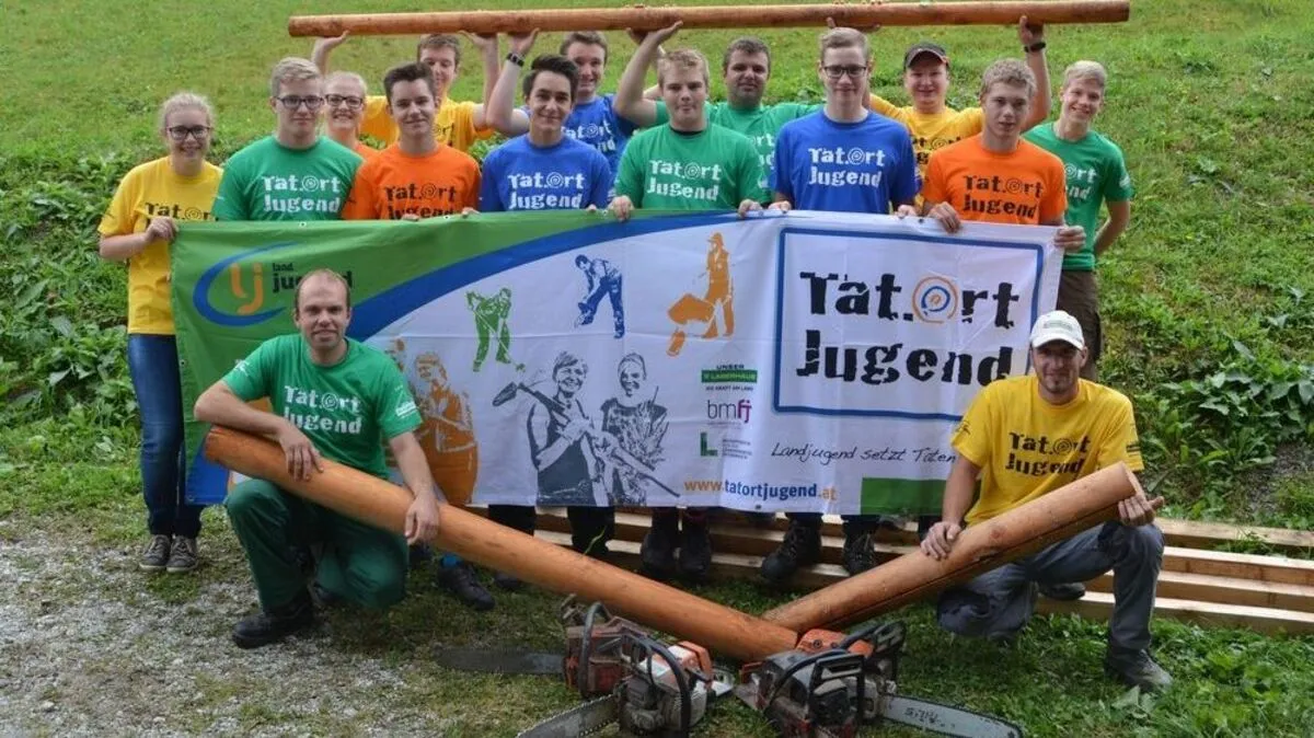 Auch die Landjugend-Ortsgruppe Gasen war fleißig