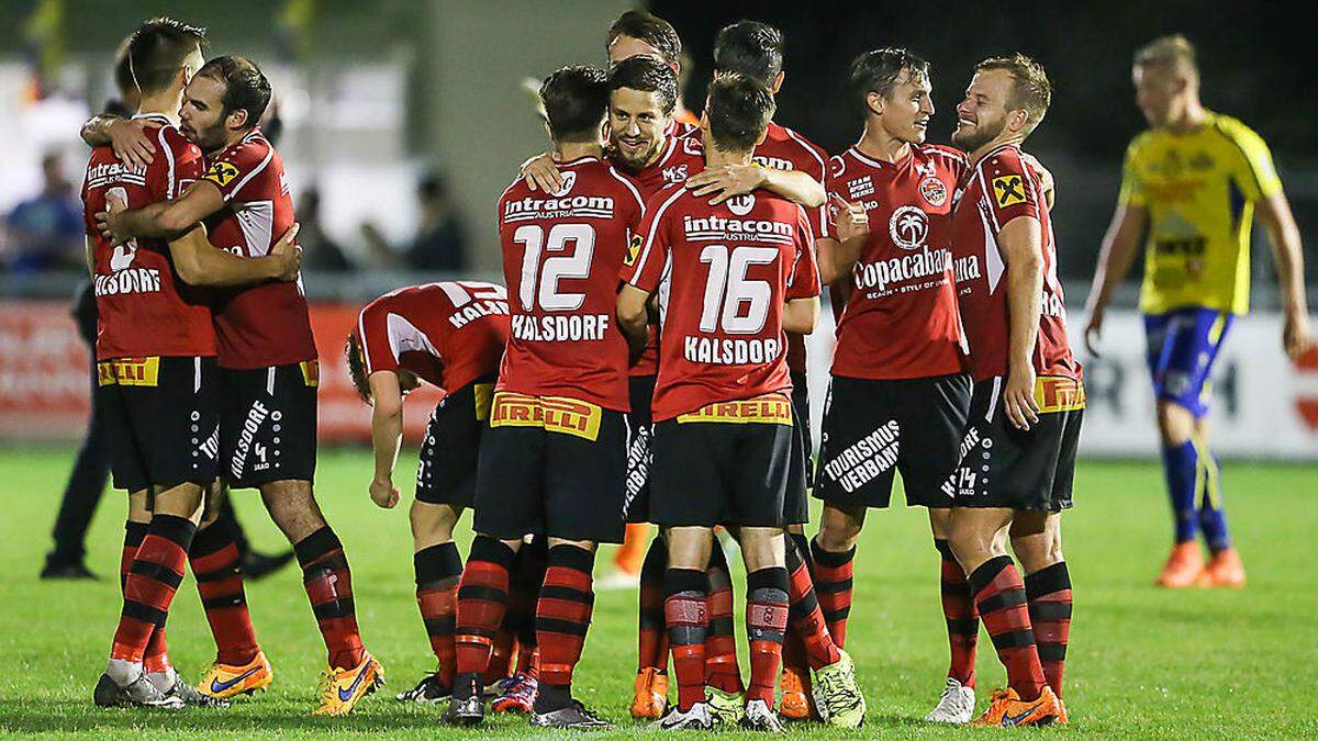 Kalsdorf will heute gegen den LASK jubeln