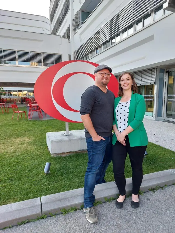 Grutschnig und seine Frau waren beim ORF zu Gast