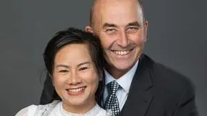 Das glückliche Brautpaar