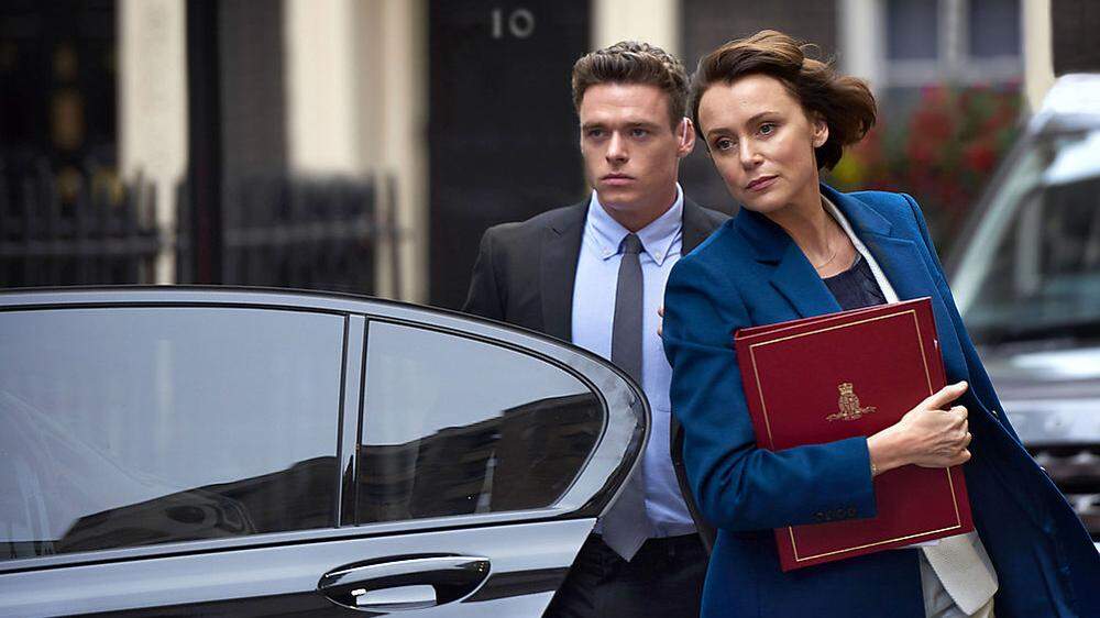 Richard Madden und Keeley Hawes in &quot;Bodyguard&quot;