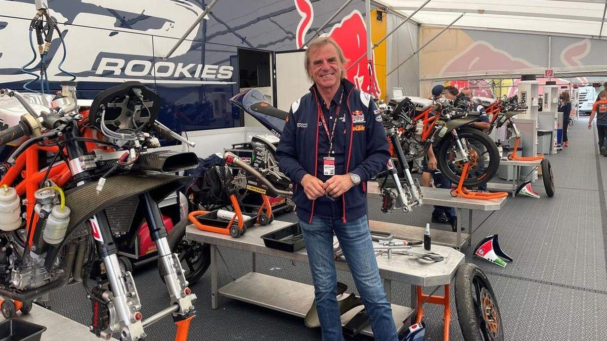 Gustl Auinger betreut seit 15 Jahren den Rookies Cup