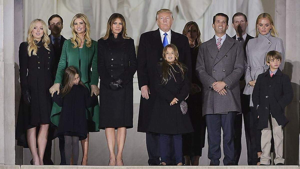 Die gesamte Trump-Familie