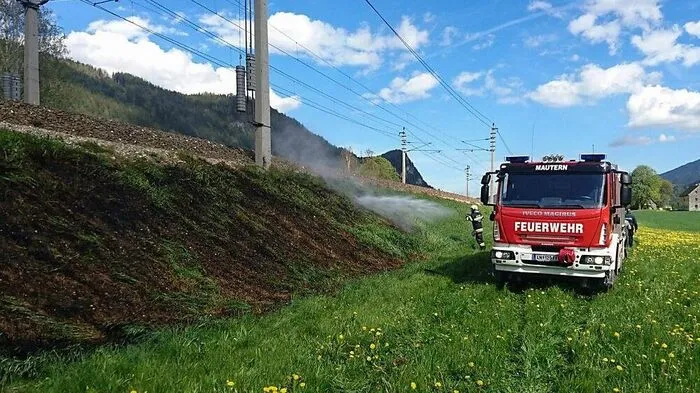 Einsatz für die Feuerwehr Mautern