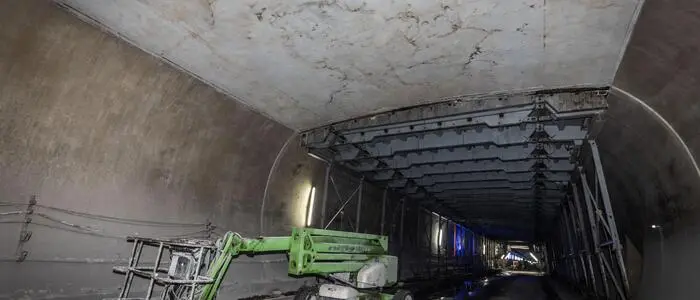Auf der Baustelle des Karawankentunnels kam es am Mittwoch zu dem schweren Unfall (Symbolfoto)