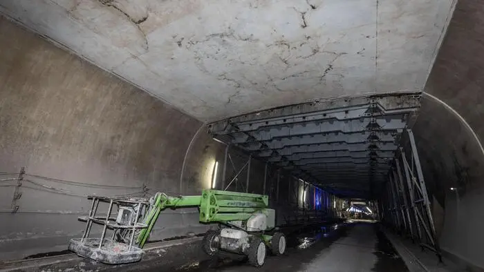 Auf der Baustelle des Karawankentunnels kam es am Mittwoch zu dem schweren Unfall (Symbolfoto)