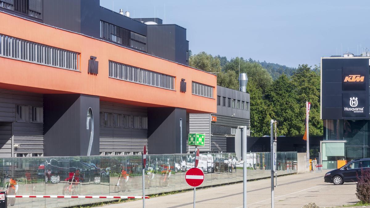 Die Fabrik in Mattighofen (Oberösterreich)