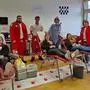 Sie spendeten Blut, um Menschen zu helfen