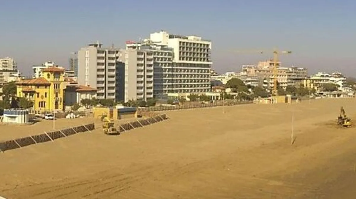 Die Vorbereitungen auf den Sommer sind in Lignano angelaufen 