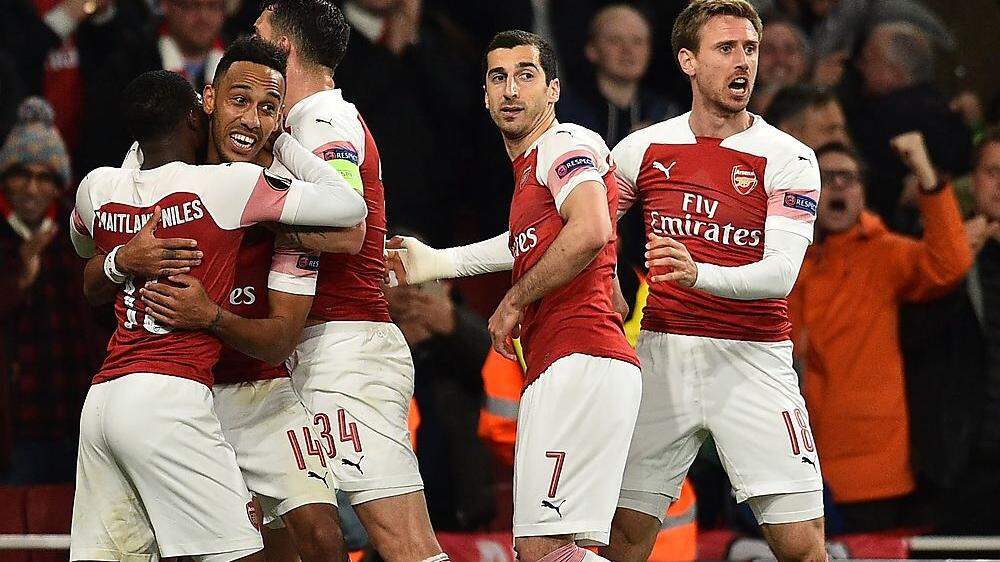 Arsenals Stars bitten den LASK zum Tanz