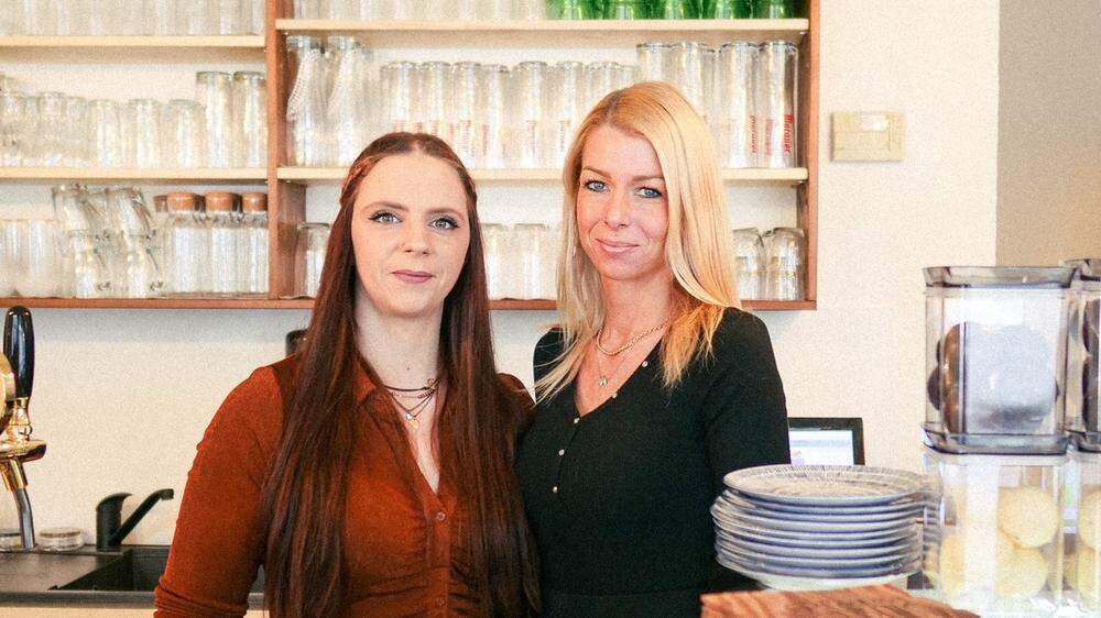 Sabrina Huber und Nadine Pingert haben sich ihren Traum vom eigenen Cafe erfüllt.