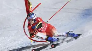 SCHLADMING,AUSTRIA,23.JAN.24 - ALPINE SKIING - FIS World Cup, night giant slalom, men. Image shows Marco Odermatt (SUI).
Photo: GEPA pictures/ Wolfgang Grebien