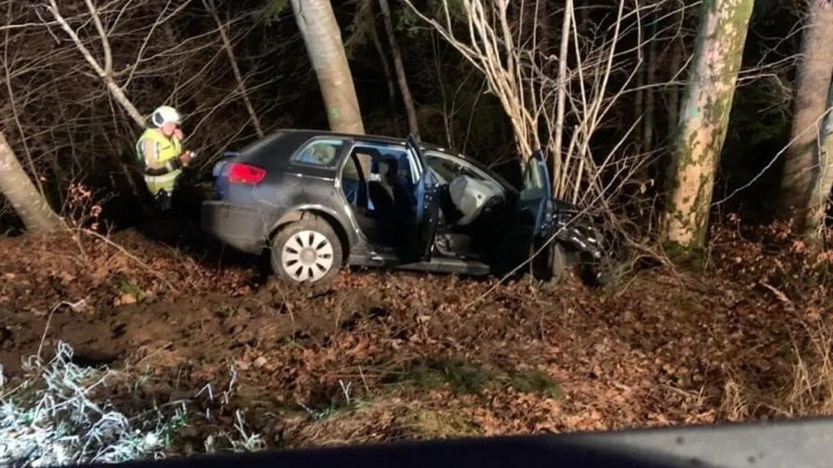 Fünf Verletzte bei Autounfall in Vorarlberg
