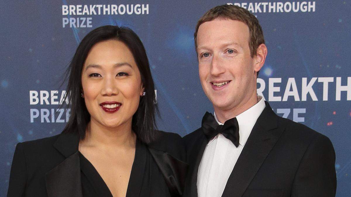 Priscilla Chan und Mark Zuckerberg