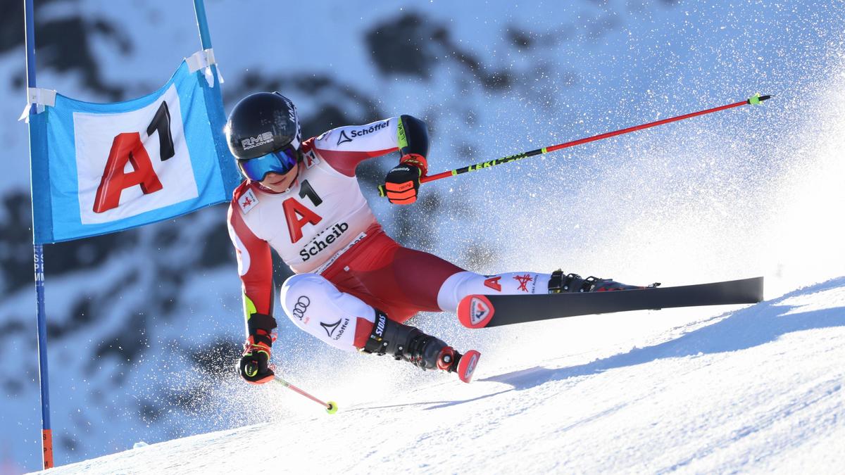 Julia Scheib trainierte bereits in Sölden