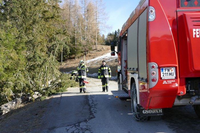 Zu vielen Einsätzen mussten auch die Feuerwehren Oberwölz und Katsch an der Mur ausrücken.