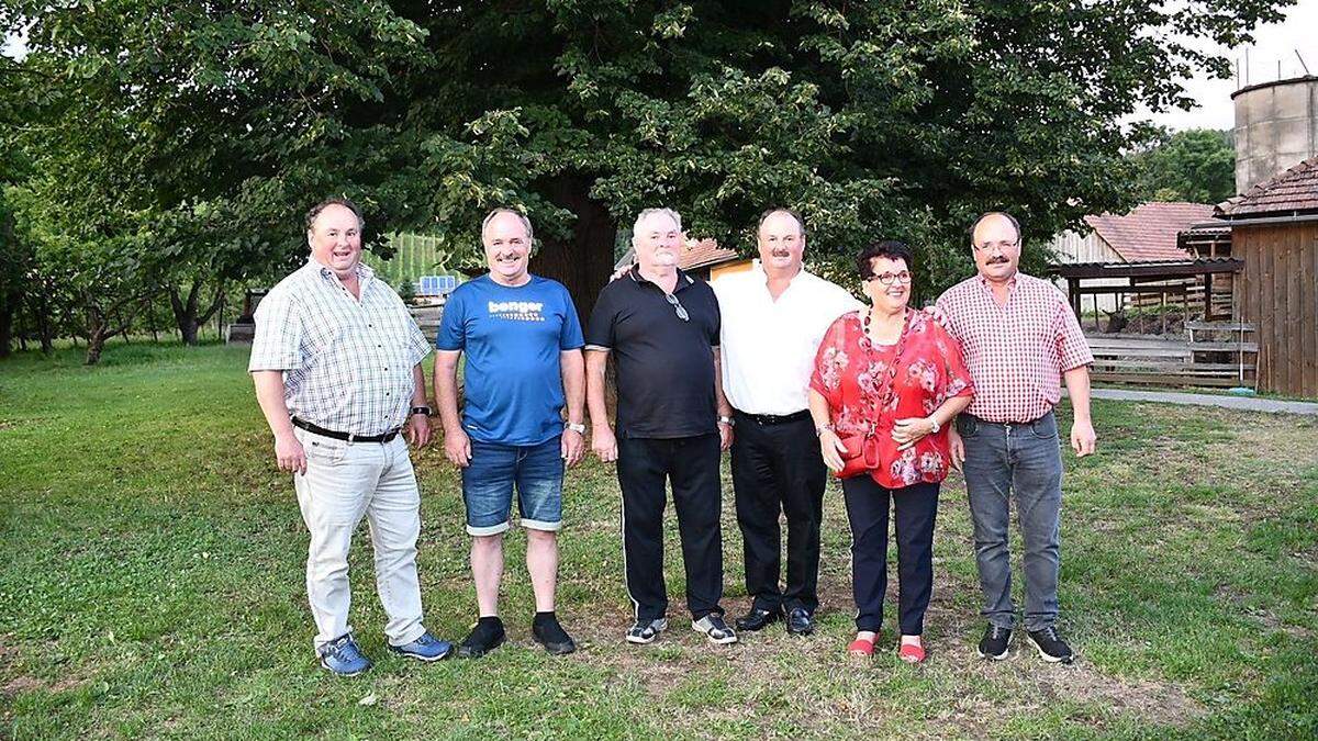 Ein Teil der Familie feierte in Krottendorf-Gaisfeld Geburtstag und sammelte Spenden