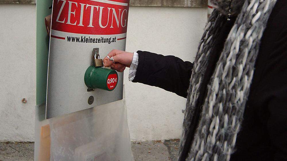 Unbekannte brachen im Raum Deutschlandsberg und Schwanberg 21 Zeitungskassen auf