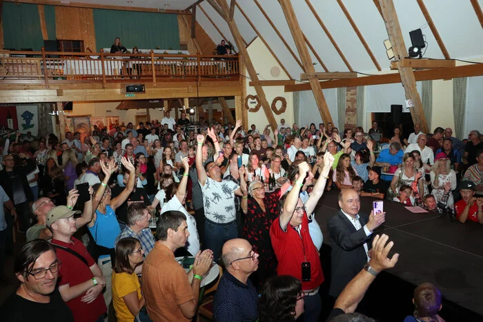 Die Party-Stimmung im Nockstadl war großartig!