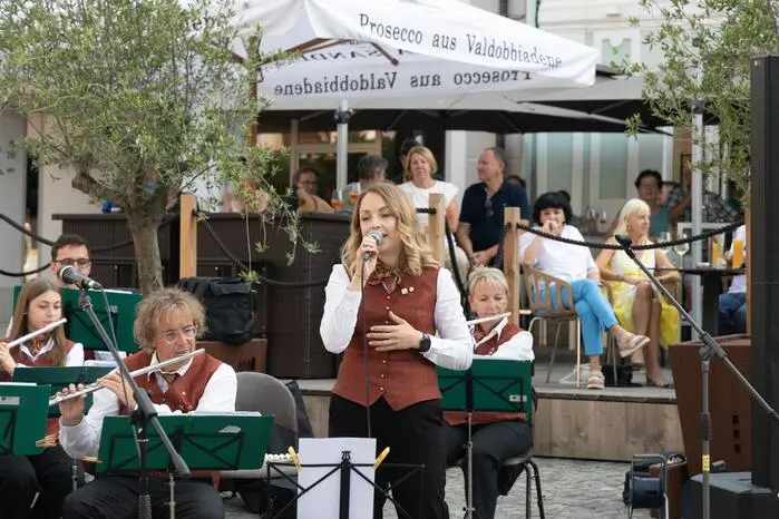 Die Lokale in der Innenstadt waren sehr gut besucht.