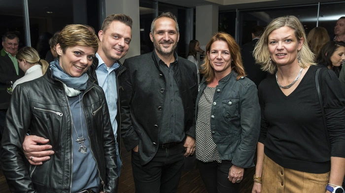 Alexandra und Markus Lientscher, Giuseppe Perna, Sabine Flieser-Just, Astrid Perna