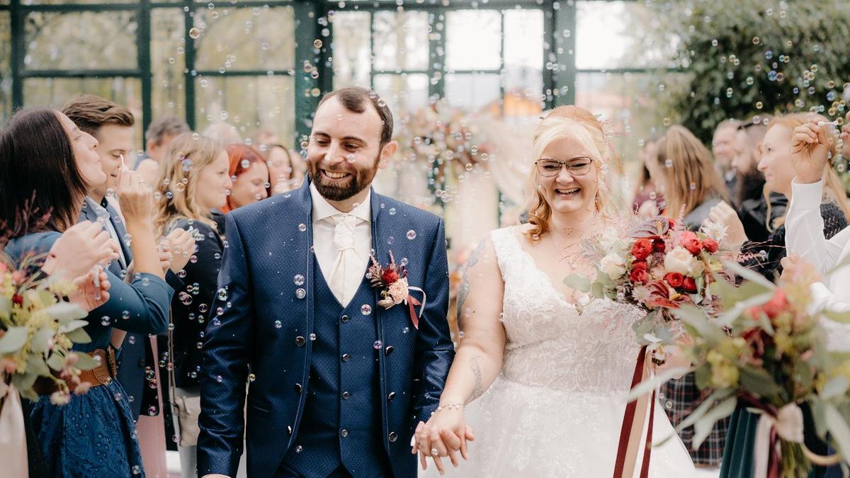 Eine wunderbare Hochzeit feierten Carmen und Mario